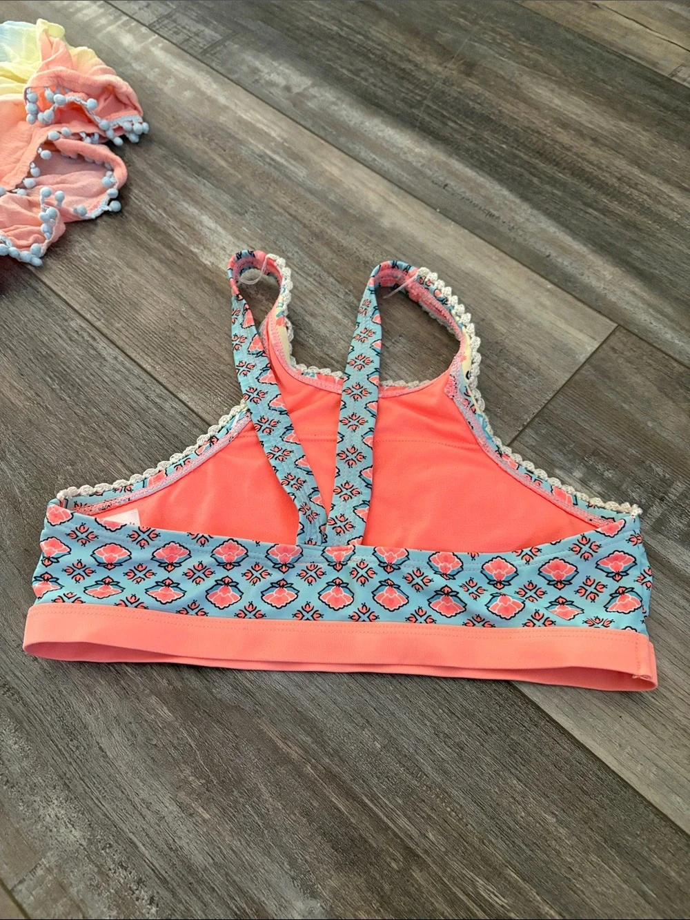 Justice swim 3 piece set size 12